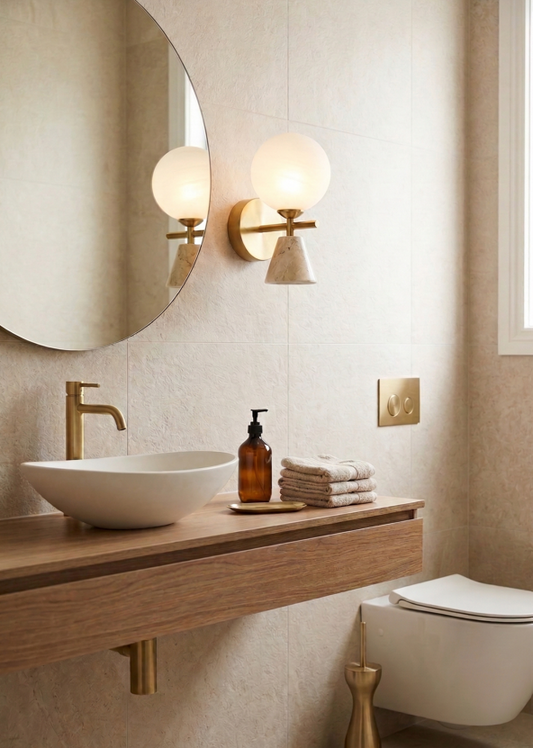 Caldera Opal Camlı aplik