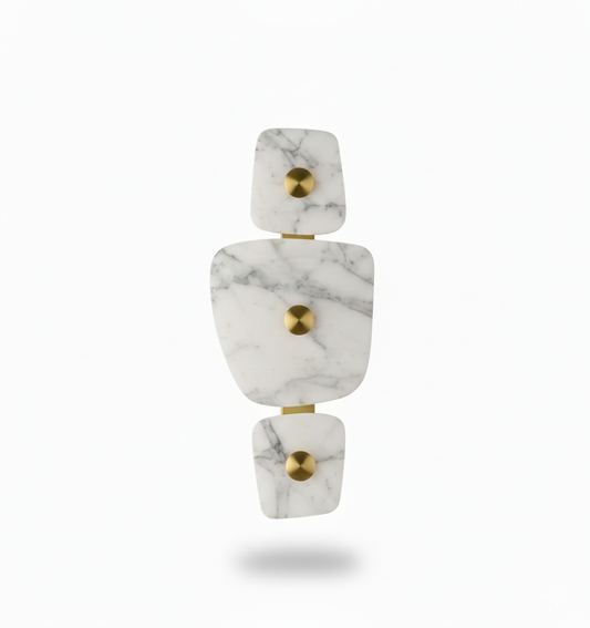 Marbella 3'lü Mermer Aplik