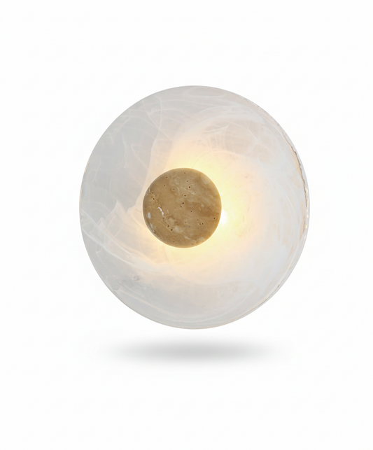 Caldera Cam Tabanlı Yuvarlak Aplik