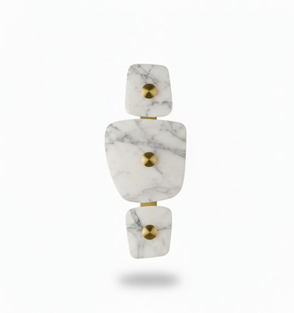 Marbella 3'lü Mermer Aplik