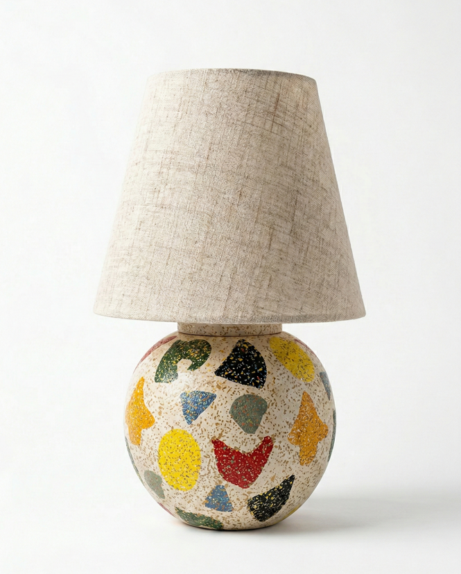 Spring Seramik Abajur