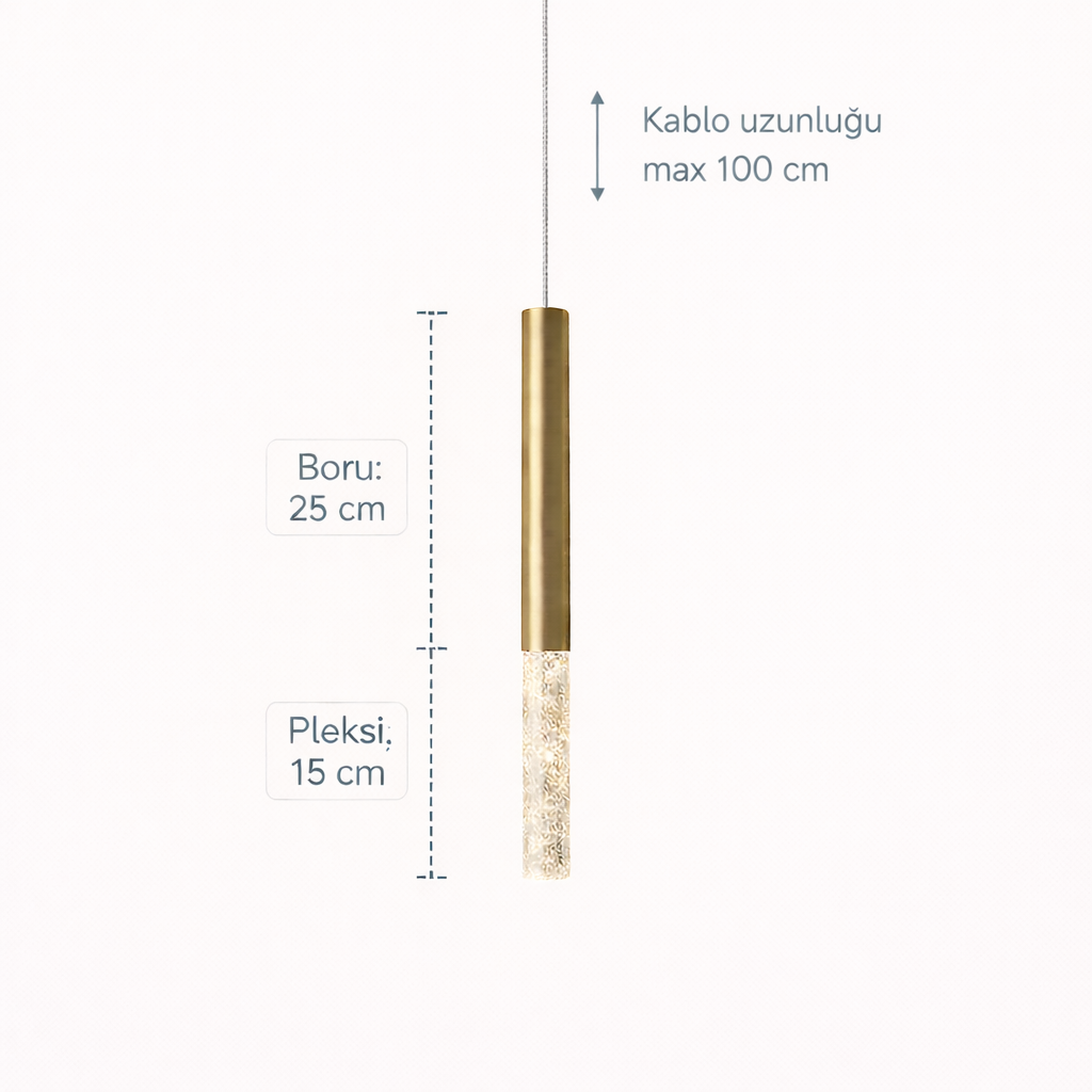 Axis Long Sarkıt Avize