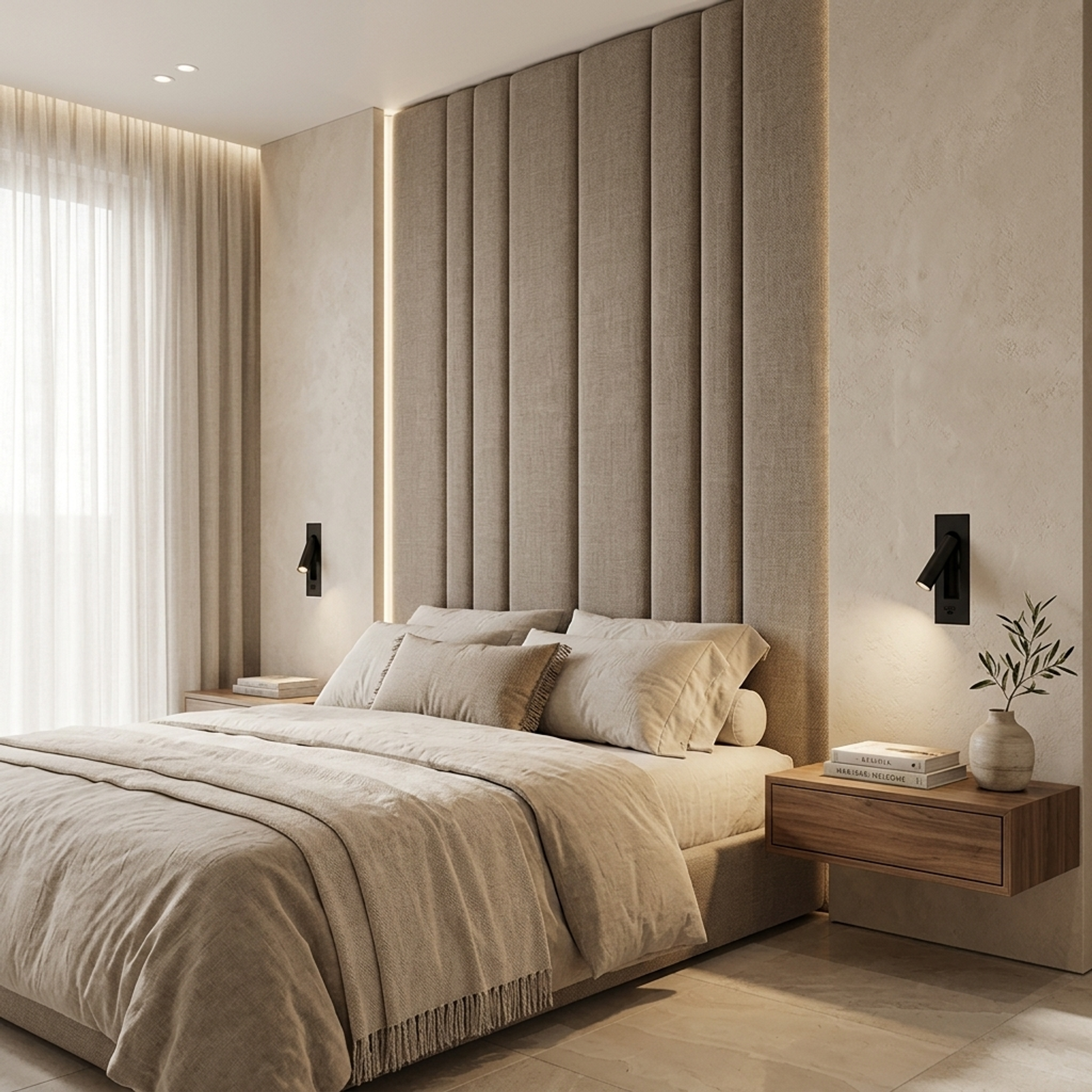 Otel Odası Sadece Sıva Altı Odaklı