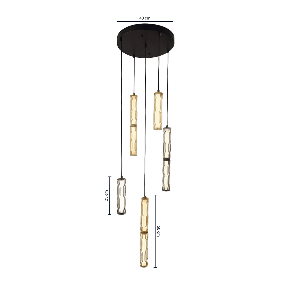 Madrid Sarkıt Avize - 40 cm