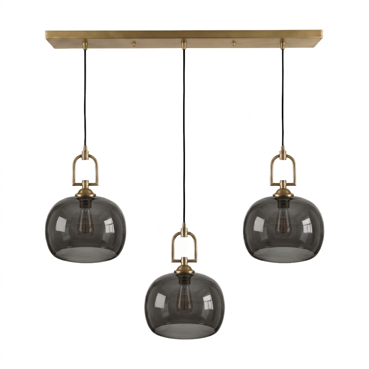 Aurelia Small Füme Cam Sarkıt 3'lü Set