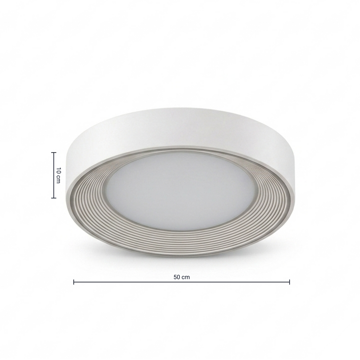 Stria Plafonyer Beyaz - 50 cm