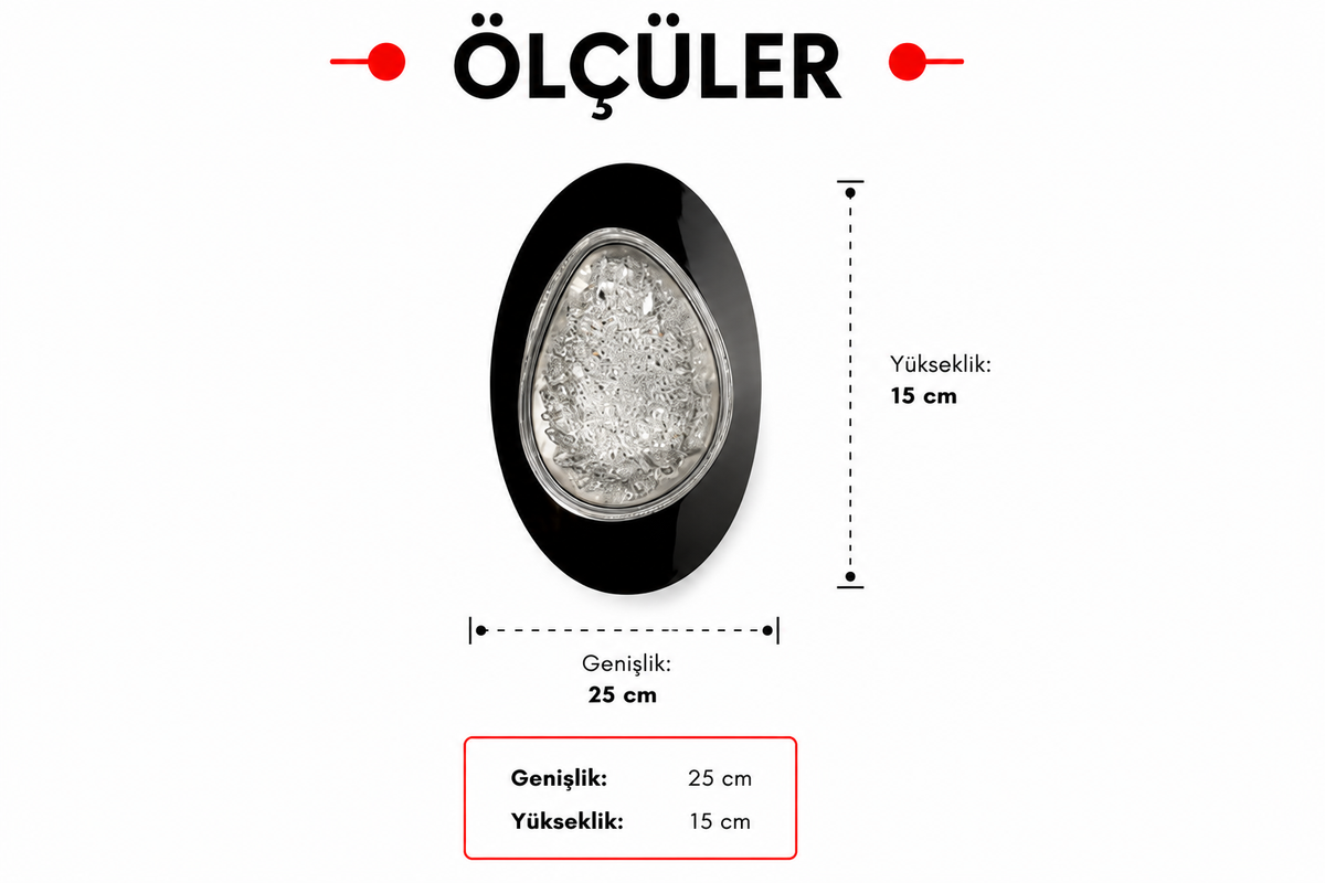Rosa LED Aplik