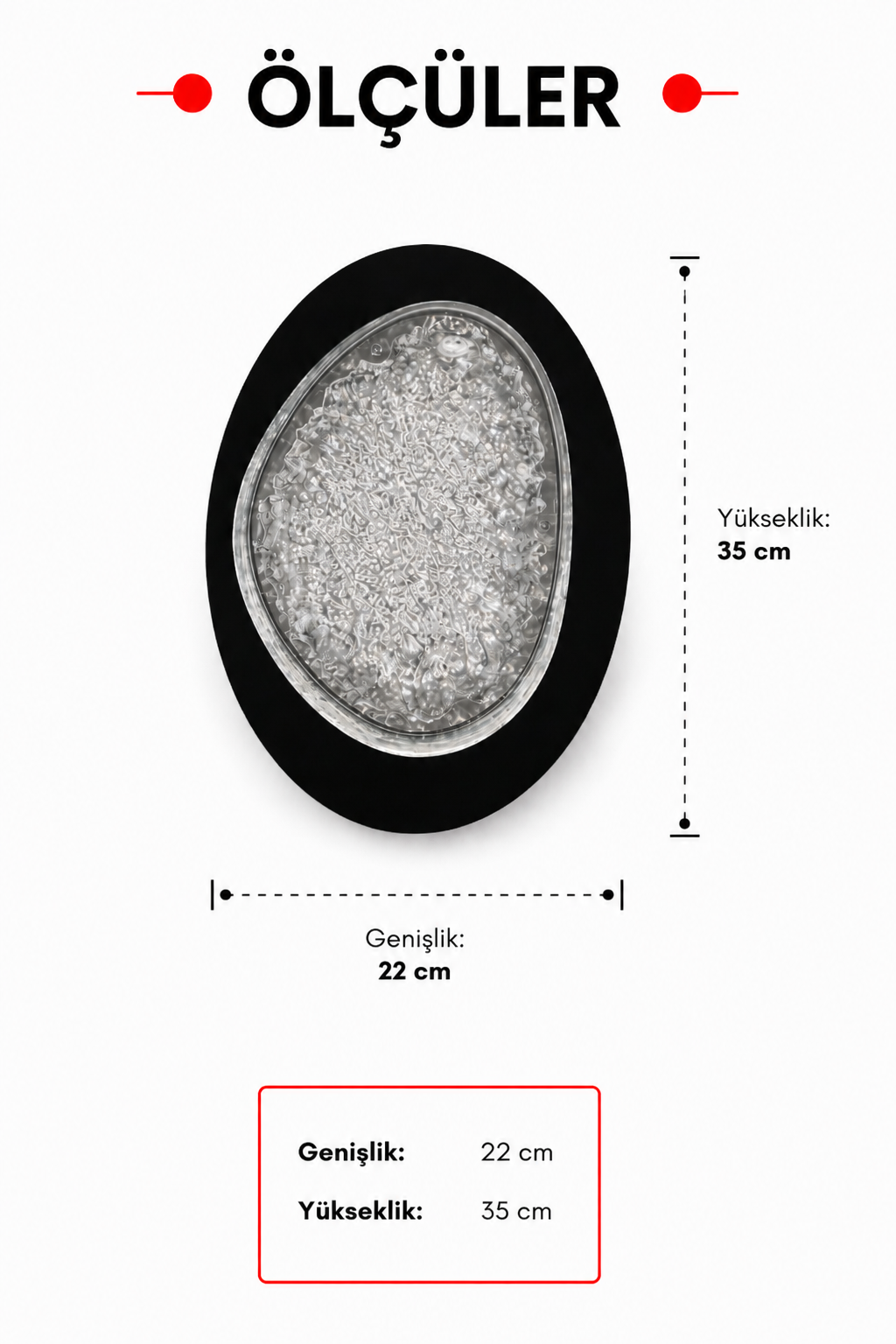 Rosa LED Aplik