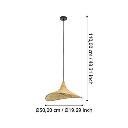 Haxey 50 Cm Siyah Sarkıt