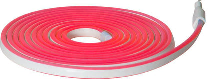 FLATNEONLED 500 Cm Uzunluğunda Dış Mekan Bahçe Aydınlatması Ağaç Kırmızı Led Şerit Ip44