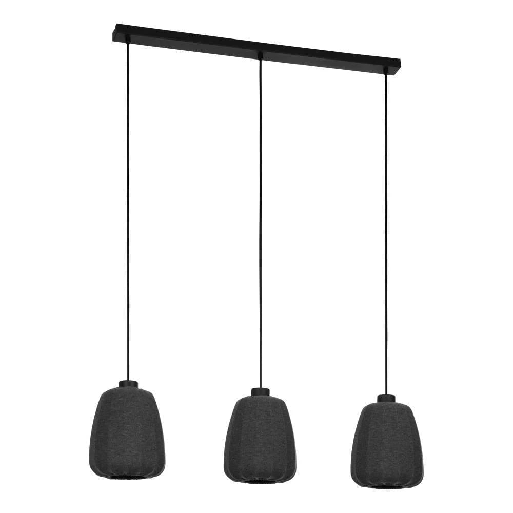 BARLASTON 110 Cm Yüksekliğinde Çelik Siyah Sarkıt Avize