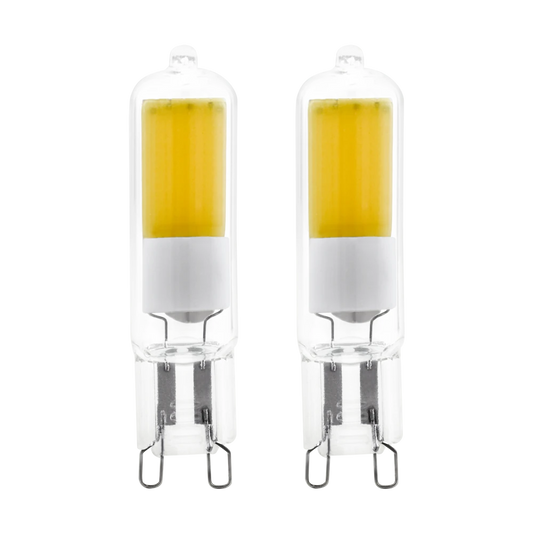 G9-Led Ampul 2X2W Şeffaf 3000K 200 Lümen 2’Li Paket