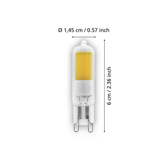 G9-Led Ampul 3X2W Şeffaf 3000K 200 Lümen 3’Lü Paket