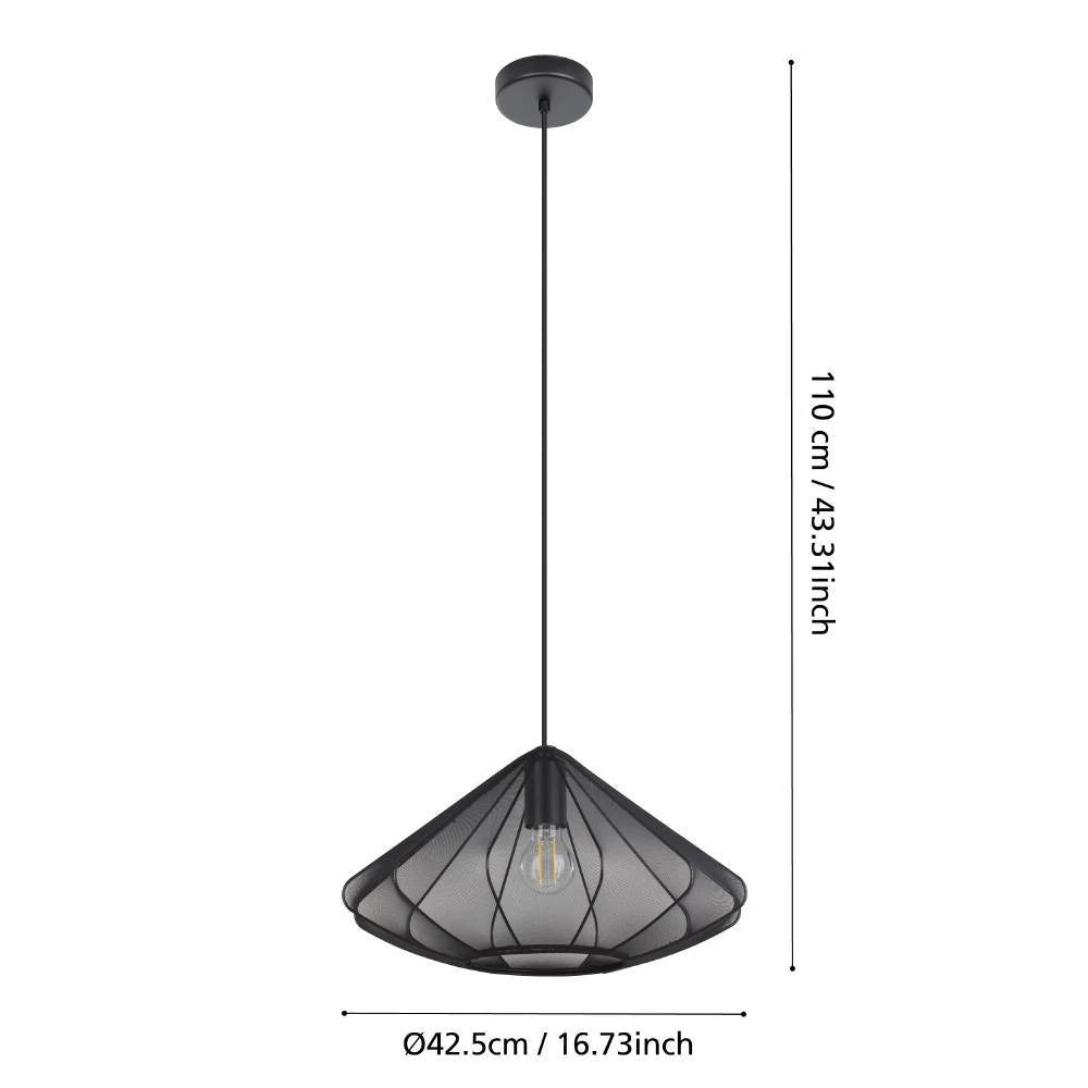 Dolwen 42,5 Cm Siyah Sarkıt