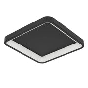 LORETELLO-Z 35 Cm Uzunluğunda Siyah Çelik Tavan Armatürü