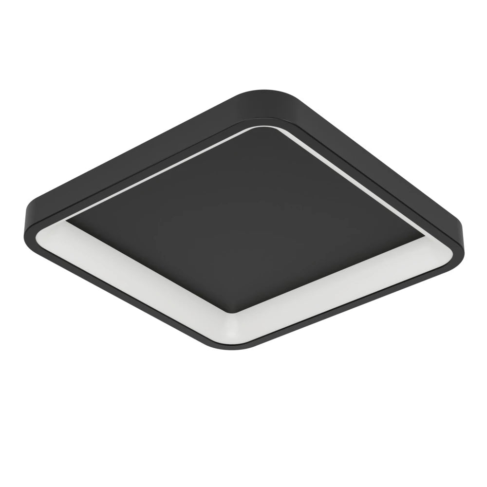 LORETELLO-Z 35 Cm Uzunluğunda Siyah Çelik Tavan Armatürü