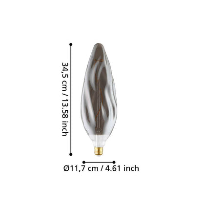 E27-Led-Cf117 Ampul 1X4W 2000K 100 Lümen