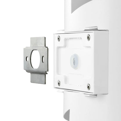 MONTARELLO Beyaz Çelik Dış Mekan Bahçe Aydınlatması Aplik Ip44
