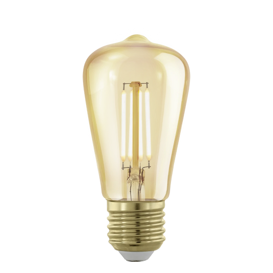 E27-Led-St48 Ampul 1X4W Amber 1700K 300 Lümen Dim Edilebilir