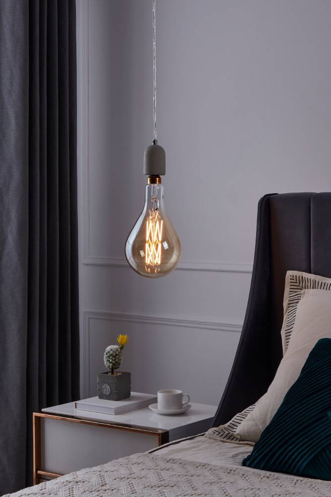 E27-Led-Ps160 Ampul 1X8W Amber 2100K 806 Lümen Dim Edilebilir