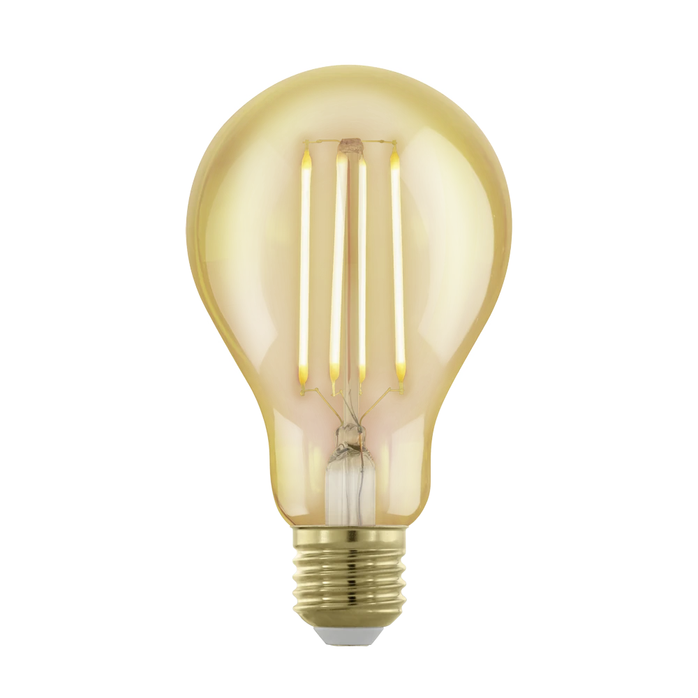 E27-Led-A75 Ampul 1X4W Amber 1700K 300 Lümen Dim Edilebilir