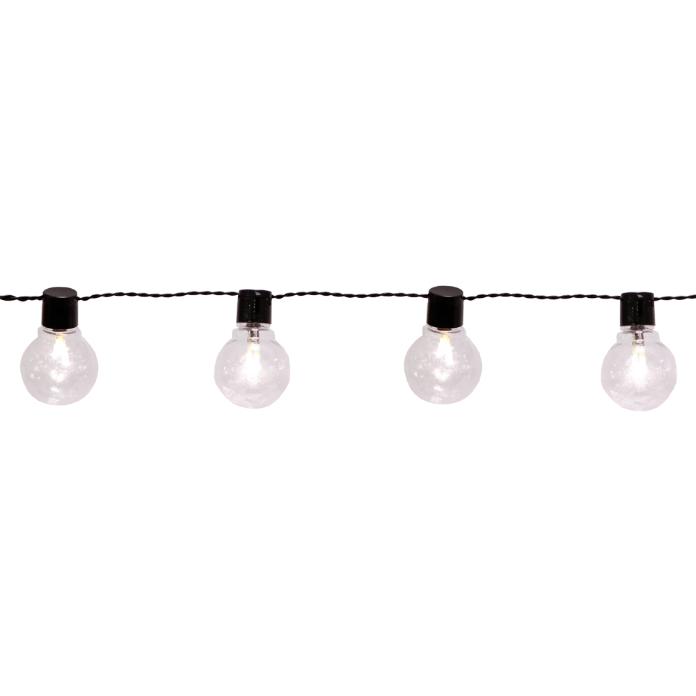 PARTAJ 16 Ledli 450 Cm Uzunluğunda Kablo + Fişli Plastik Dış Mekan Bahçe Aydınlatması Işık Zinciri Ip44