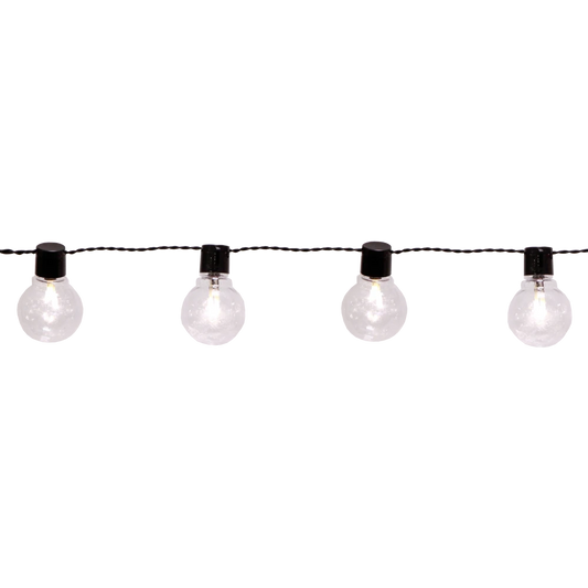 PARTAJ 16 Ledli 450 Cm Uzunluğunda Kablo + Fişli Plastik Dış Mekan Bahçe Aydınlatması Işık Zinciri Ip44