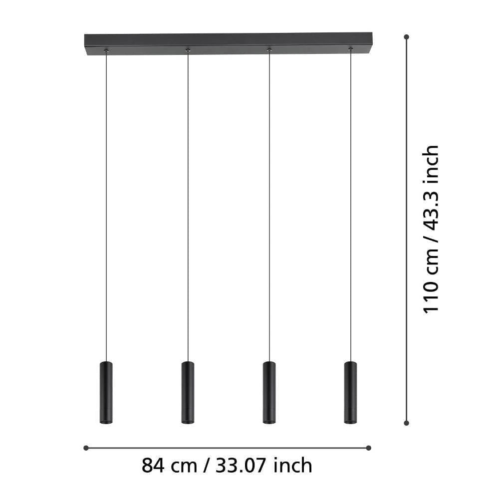 Almudaina  Siyah Sarkıt - Lineer