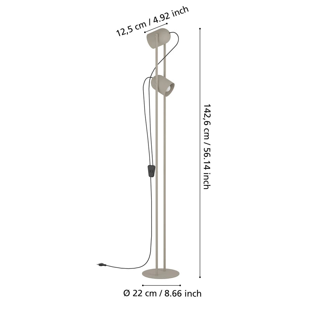 Tilston 142 cm Kum Rengi Lambader