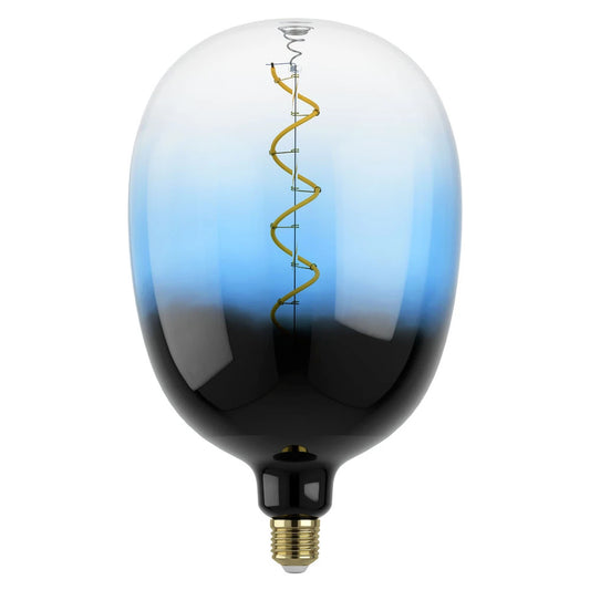 27-Led-T180 Ampul 1X4W Siyah-Mavi-Şeffaf 2000K 85 Lümen Dim Edilebilir