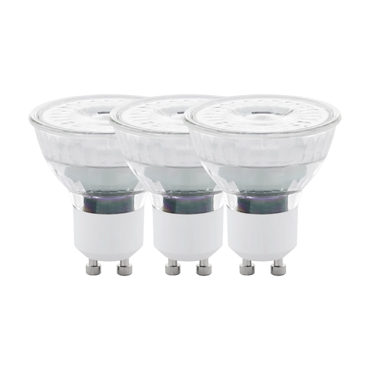 GU10-Led Ampul 3X4,5W Şeffaf 2700K 345 Lümen 3’Lü Paket