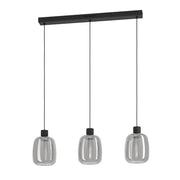MOLOCHIO-Z 110 Cm Yüksekliğinde Çelik Siyah Sarkıt Avize RGB