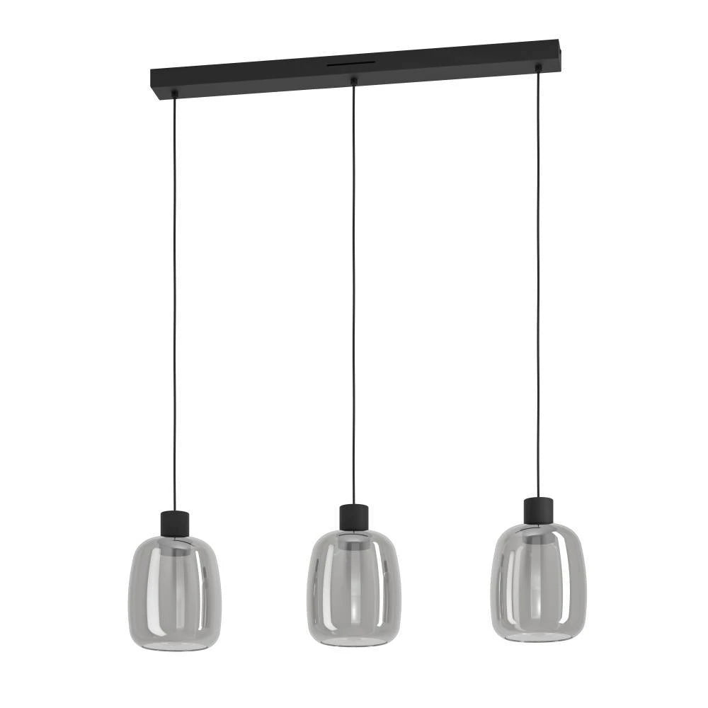 MOLOCHIO-Z 110 Cm Yüksekliğinde Çelik Siyah Sarkıt Avize RGB
