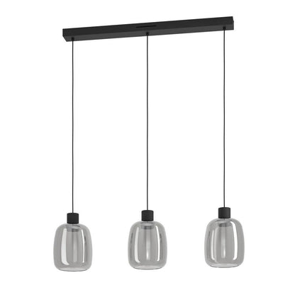 MOLOCHIO-Z 110 Cm Yüksekliğinde Çelik Siyah Sarkıt Avize RGB