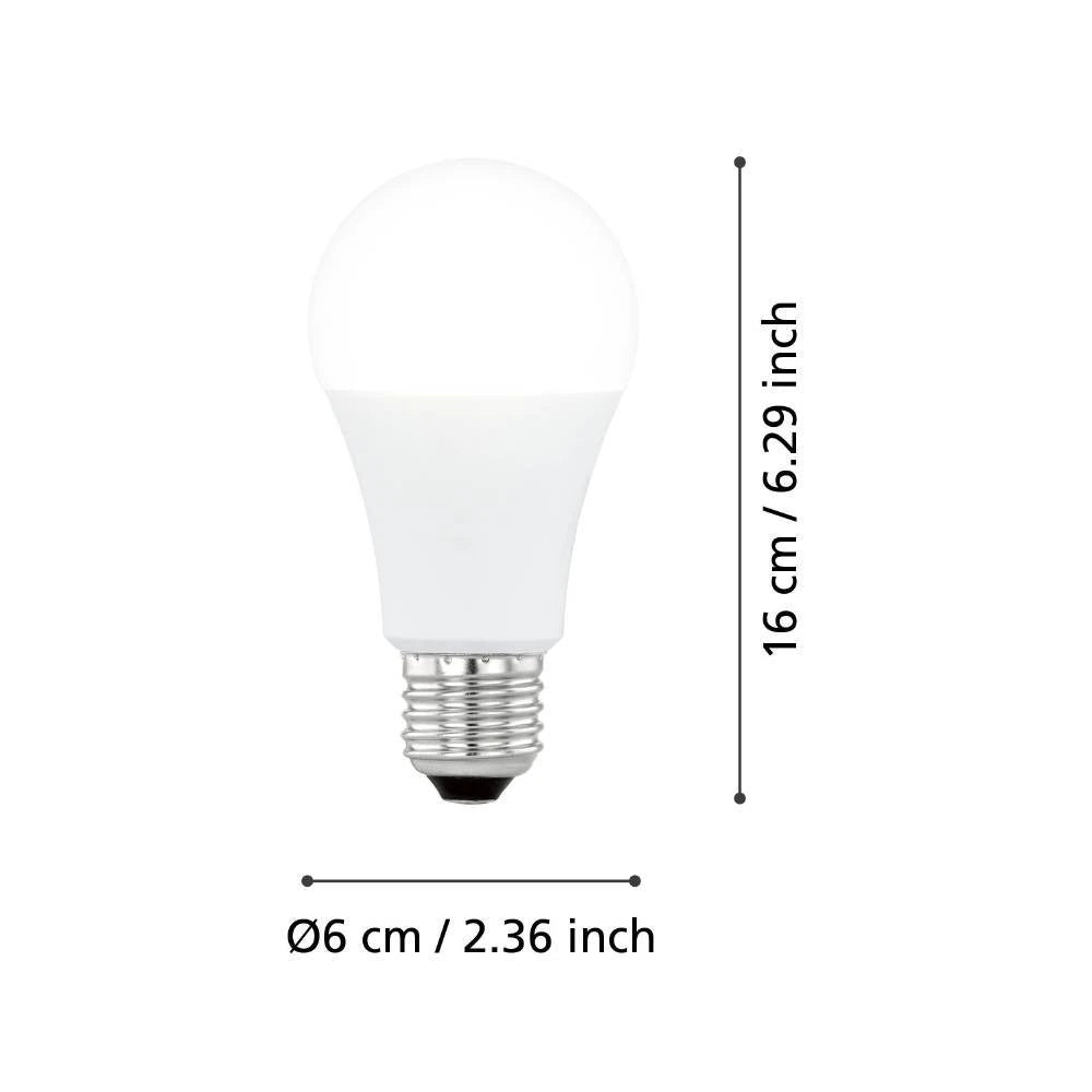 E27-Led-A60 Sensörlü Ampul 1X6,1W Opal 2700K 830 Lümen
