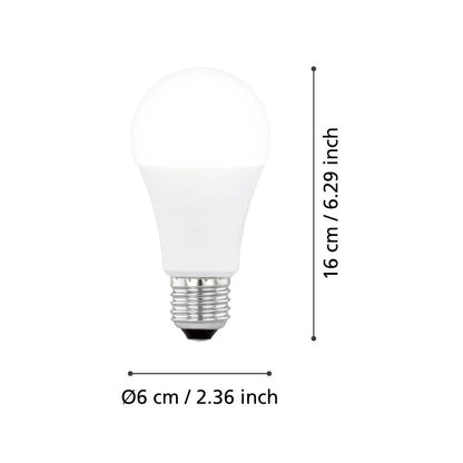 E27-Led-A60 Sensörlü Ampul 1X6,1W Opal 2700K 830 Lümen