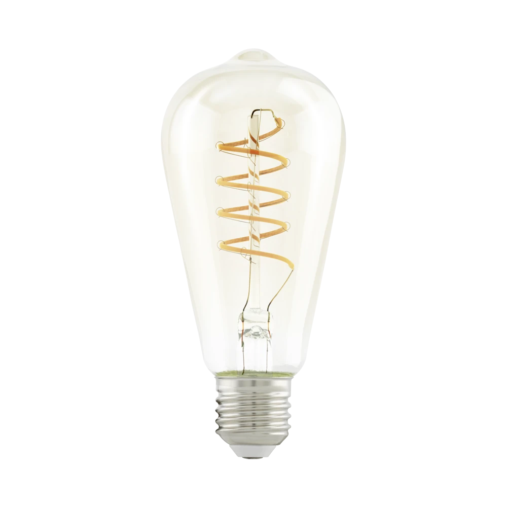 E27-Led-St64 Ampul 1X4W Amber 2200K 270 Lümen
