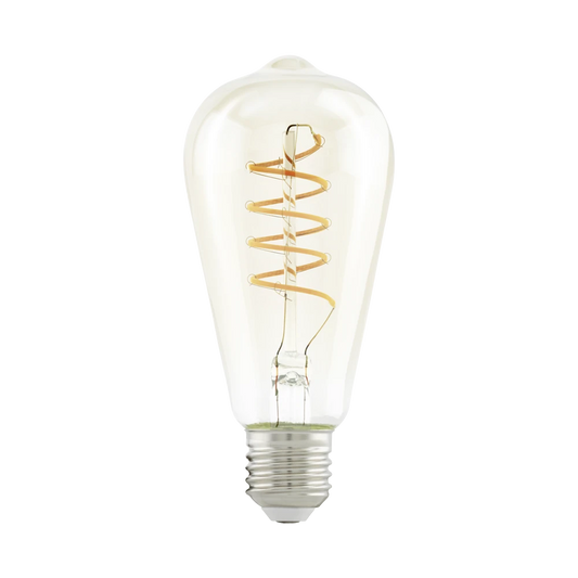 E27-Led-St64 Ampul 1X4W Amber 2200K 270 Lümen
